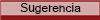 Sujerencias